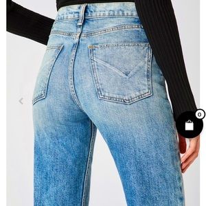 Hudson Remi High Rise Straight Cropped